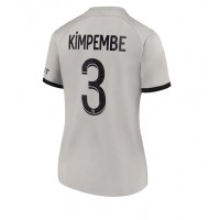 Paris Saint-Germain Presnel Kimpembe #3 Fußballbekleidung Auswärtstrikot Damen 2022-23 Kurzarm